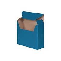 Archive box Brieger 78/2, W 100 x D 328 x H 270 mm, blue