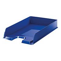 EUROPOST LETTER TRAY TRANSP NAVY BLUE