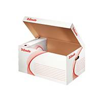 Archivační krabice s víkem Esselte, 54 × 26 × 36,5 cm, balení 10 ks