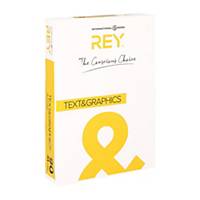 Rey Text & Graphics white A4 paper, 90 gsm, 170 CIE, per ream of 500 sheets