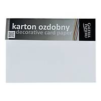 RM20 GP EMBOSSED CARD PAP CANVAS 230G WH