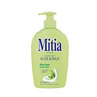 Mitia Aloe and Milk folyékony szappan pumpás adagolóval, 500 ml