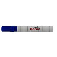Whiteboard- und Flipchart Marker Berec, Rundspitze, Strichbreite 1-4 mm, blau