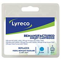 Lyreco remanufactured HP 920XL (CD972AE) inkt cartridge, cyaan