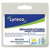 Lyreco remanufactured HP 920XL (CD974AE) inkt cartridge, geel