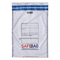 Koperta bezpieczna C3 BONG Safebag, 324x458 mm, szara, 100 sztuk