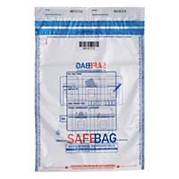 Koperta bezpieczna B4 BONG Safebag, 250x353 mm, przezroczysta, 100 sztuk