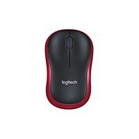 LOGITECH M185 WIRELESS MOUSE RED