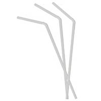STRAW FLEXIBLE 21 CENTIMETRES PACK OF 200