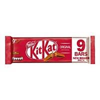 KitKat 2-Finger Milk Chocolate Biscuit Bar 20.7g - Pack Of 9