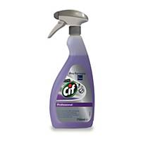 Cif Professional 2-in-1 Desinfektionsreiniger mit Sprühkopf, 750 ml