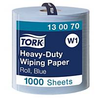 Tork W1 Blue 2 Ply Heavy Duty Wiping Paper