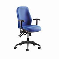 Re-Act Deluxe High Back Chair Blue Without Headrest