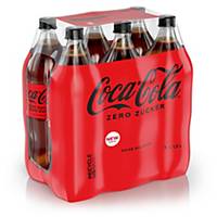 Coca-Cola Zero 1,5 l, pack of 6 bottles