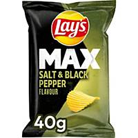 Lays chips salt and pepper 40g - pack of 20