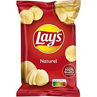 Chips Lay s naturels, la boîte de 20 sacs