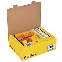 Dinkhauser Versandbox CP 098.83, Innenmaße: 325 x 240 x 105mm, M, gelb