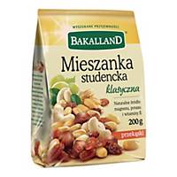 Mieszanka bakaliowa BAKALLAND Studencki Mix, 200 g