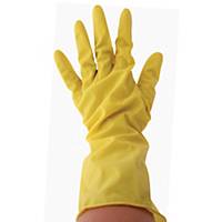 Dishwashing glove with latex - large - pack of 12
