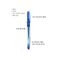 BIC SUPER EASY GEL PEN 0.7 BLUE/BLUE INK