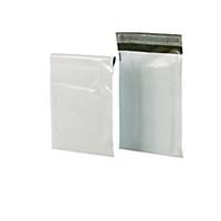 Pack de 100 sobres de plastico opaco 240x325 mm blanco