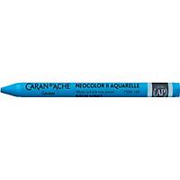 Crayon de cire Neocolor II, Caran d Ache 7500.160, aquarelle, bleu cobalt, 10pcs