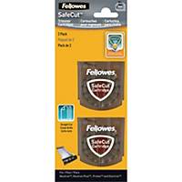 Fellowes Trimmer Blades Straight Pack of 2