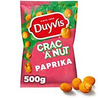 Cacahuètes Duyvis Crac-a-Nut goût paprika, le paquet de 500 g