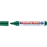 Marcador para quadro branco Edding 660 - ponta cónica 1,5-3 mm - verde