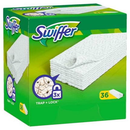 SWIFFER - SWIFFER Boîte de 36 Lingettes attrape-poussière pour