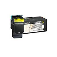 Lexmark C544X2YG Laser Toner Cartridge EHY Yellow