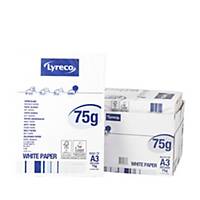 Papier A3 blanc Lyreco Standard FSC, 75 g, la boîte de 5 x 500 feuilles