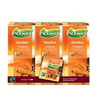 Thé rooibos Pickwick Professional Fairtrade, la boîte de 75 sachets de thé
