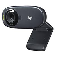 Webcam Logitech C310, 720p/30 FPS, Objectif à focale fixe