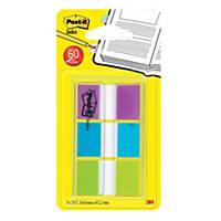 Post-it® Index  24 x 43,2mm teippimerkki värilajitelma