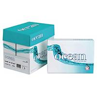 Caja de 5 paquetes de 500 hojas papel OCEAN TCF A4 80g/m2 blanco