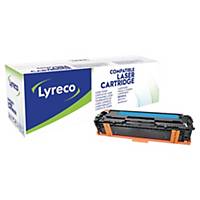 Lyreco toner compatible with HP CE321A, 1300 pages, cyan