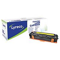 Lyreco Compatible 128A HP Laser Cartridge CE322A Yellow