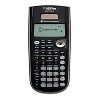 Calculatrice scientifique Texas Instruments TI30X PRO, 16 caractères
