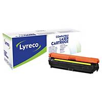 Lyreco HP CE742A 代用環保鐳射碳粉盒 黃色