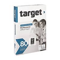 Target Professional white A4 paper, 80 gsm, 161 CIE, per ream of 500 sheets
