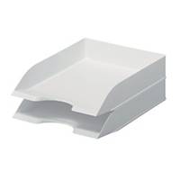 DURABLE WHITE 2 COMPARTIMENT LETTER TRAY FOR A4