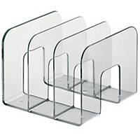 DURABLE 1985400 BOOK HOLDER 3-PART CLEAR