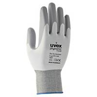 uvex phynomic foam Precision Handling Gloves, Size 7, Grey