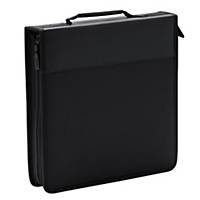STORM QFB080 CD CASE WITH ZIP HOLDS 120 CDS BLACK