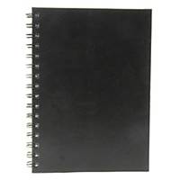 OFFICE WIRED N/BK HARD COVER A6 BLK