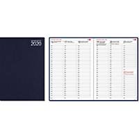 CC 2700 Aikamuistio pöytäkalenteri 2020 A4 ommeltu sininen