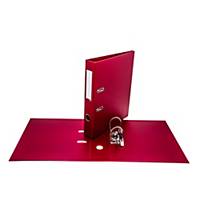 LEVER ARCH FILE A4 50MM PP/PP RED WINE