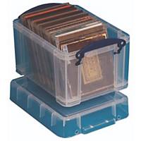 Really Useful Box Clear 3 Litre Storage Box H160 X W180 X D245mm