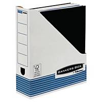 Pack de 10 porta-revistas Bankers Box System - lombada 80 mm